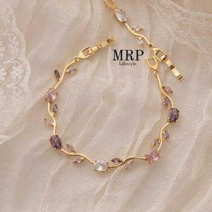 Elegant Rose &amp; Leaf Bracelets