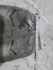 Cool Grey Wash Jeans