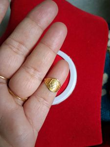 New born 22crt gold ring