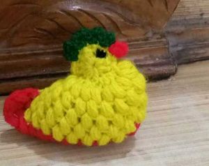 Crochet Duck Plush - Handmade Toy
