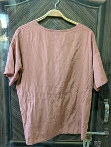 Solid Color Oversized T-Shirt