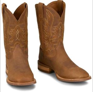 Men's Brown Western Cowboy Boots