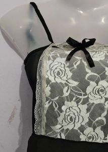 Black Lace Nightgown