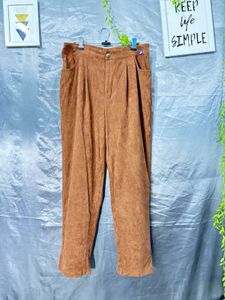Corduroy Wide Leg Pants