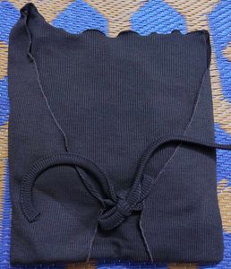 Brown Tie-Front Cardigan Top
