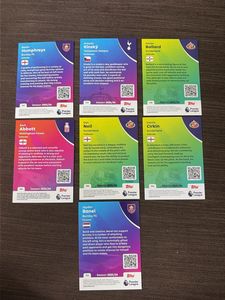 Premier League Topps Rookie Cards Lot