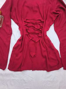 Coquette Corset back kurti❤️