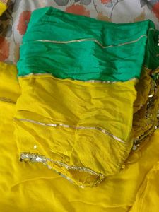 Vibrant Yellow Embroidered Kurta Set