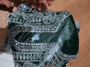 Embellished Green Kurta