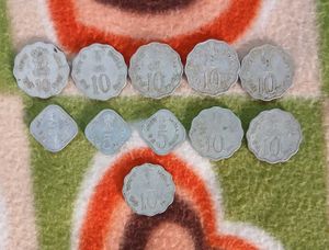 Five Ten &amp; Twenty Paise Commemorative Coins