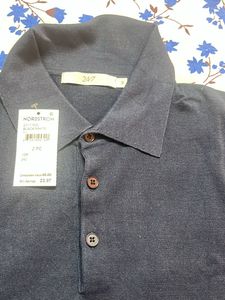 24/7 Medium Shirt - Navy Blue** 🕴️♂️