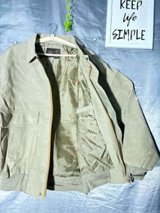 GV Emporio Suede/Faux Leather Jacket