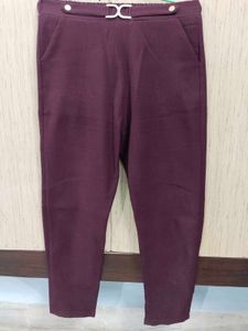 Stylish Women's Maroon Pants