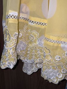 Chic Yellow Polka Dot Dress