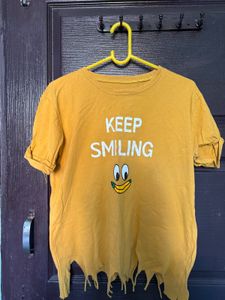 Keep Smiling Graphic T-Shirt