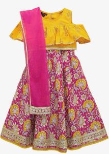 Girls Ethnic Lehenga Choli Set 2-3 years