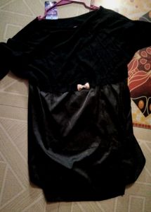 Black Ethnic top with Tag