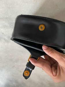 Black Saddle Bag