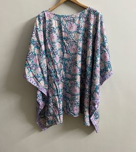 Floral Print Kaftan dress