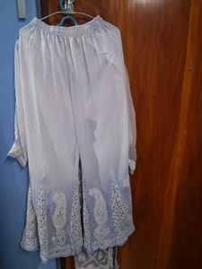 Elegant  Chikankari Kurta