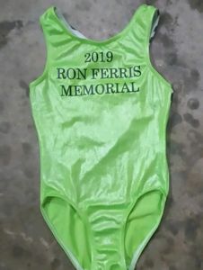 Lime Green Gymnastics Leotard