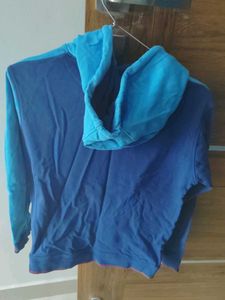 kids boys Blue Sports Hoodie