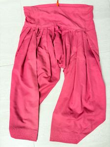 Pink Embroidered Kurta Set