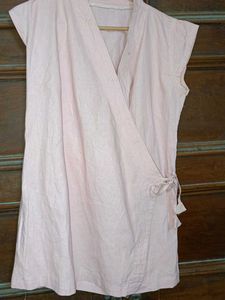 Tibetan Style Pink Wrap Top