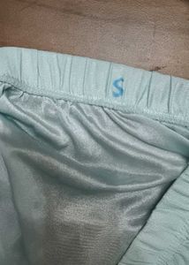 Light Blue Skater Skirt