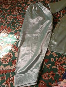 Elegant Mint Green Kurta Set