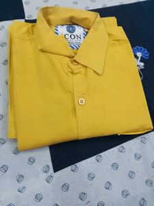 Icon Fashion Club Men's Mustard Shirt