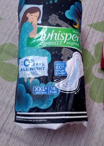 Sanitary Pads Bundle -  Sofy + whisper &amp; 4 freebie