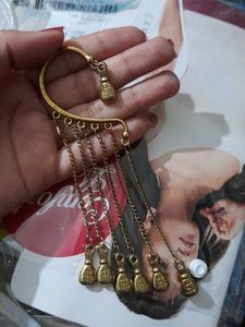 Unique Bag Charm Ear Cuff