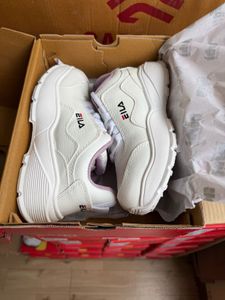 White Fila Sneakers