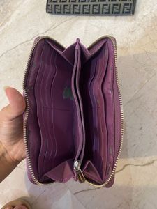 Authentic Coach Signature Cosmetic Pouch