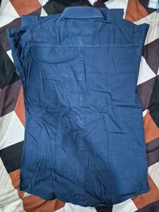 Men's Navy Blue Premium Shirt