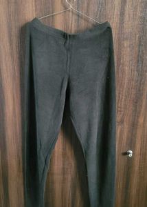 Bundle ..GO COLORS LEGGINGS BLACK AND BURGUNDY RED