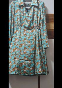 Elegant Floral Print Dress