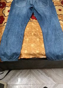 Blue Wash Relaxed Fit Jeans