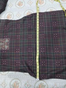 Elegant Plaid Kurta with plazo