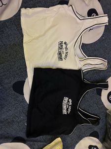 set of 2 Michael Scott Paper Company Tank Tops