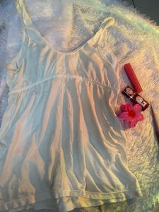 Vintage Lace Trim Camisole Top