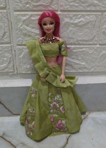 Beautiful Lehenga Choli Set for barbie