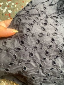 Black Eyelet Shorts