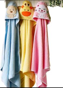 Adorable Hooded Baby Towels - Set of 2