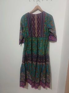 Printed Cotton Anarkali Kurta