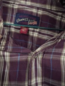 Plaid Button-Down Shirt