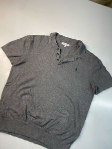 Men's Grey Polo Shirt