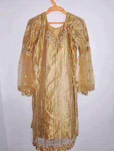 Exquisite Gold Embellished Kurta