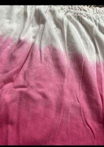 Off-Shoulder Dip-Dye Top